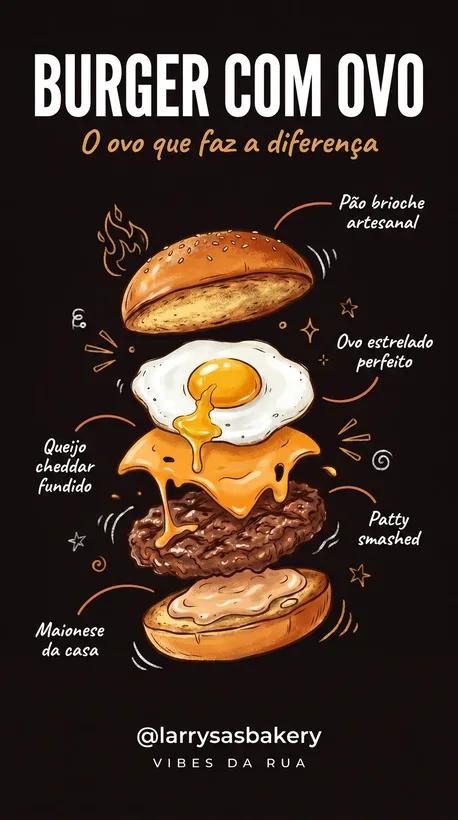 Burger com Ovo