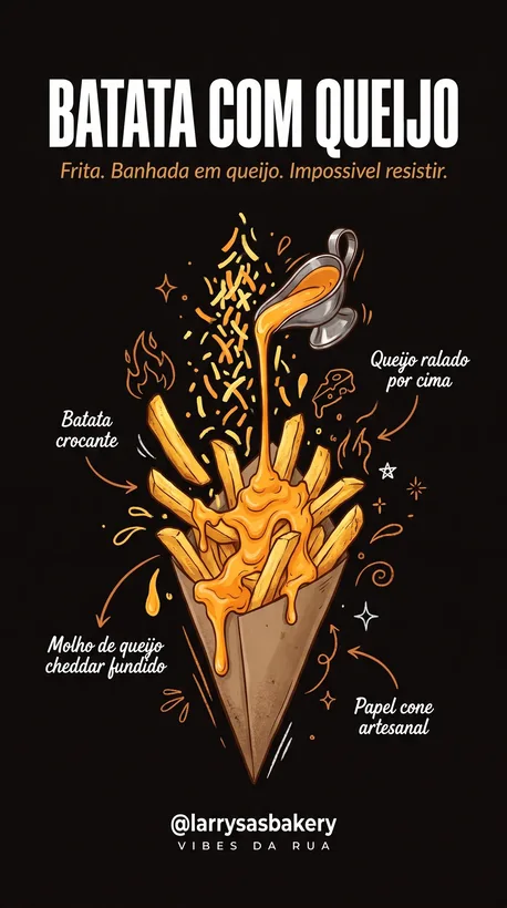 Batata com Queijo