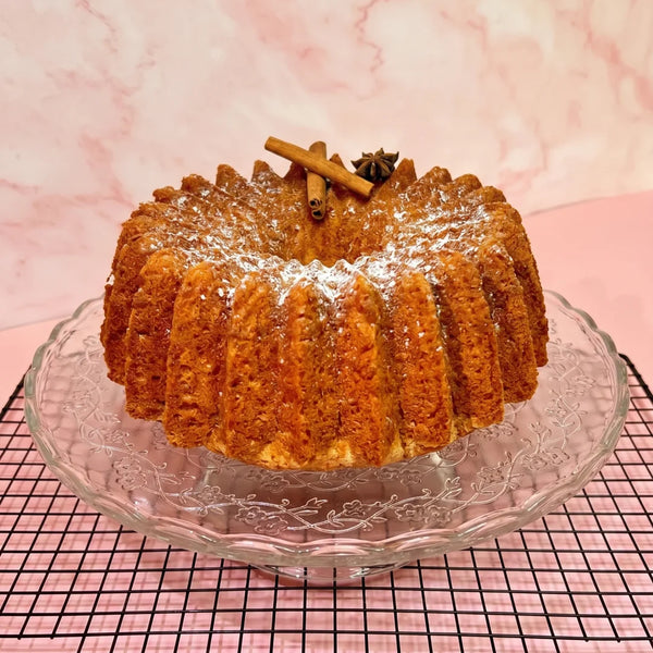 Estrela de Canela — bolo de canela