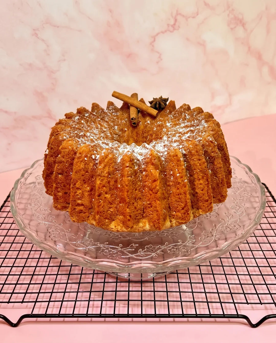 Estrela de Canela — bolo de canela