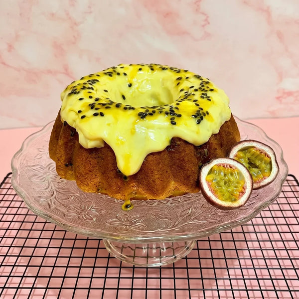 Néctar de Maracujá — bolo de maracujá