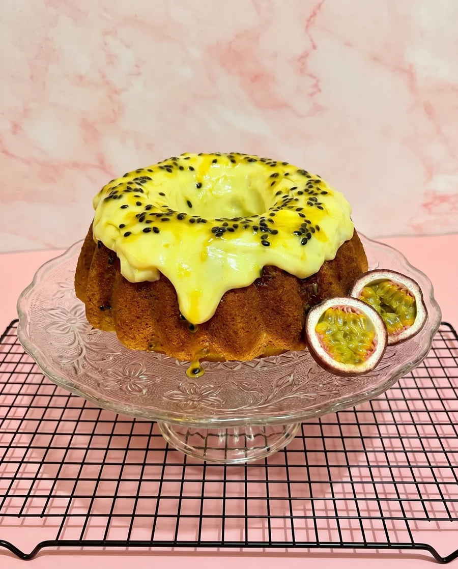 Néctar de Maracujá — bolo de maracujá