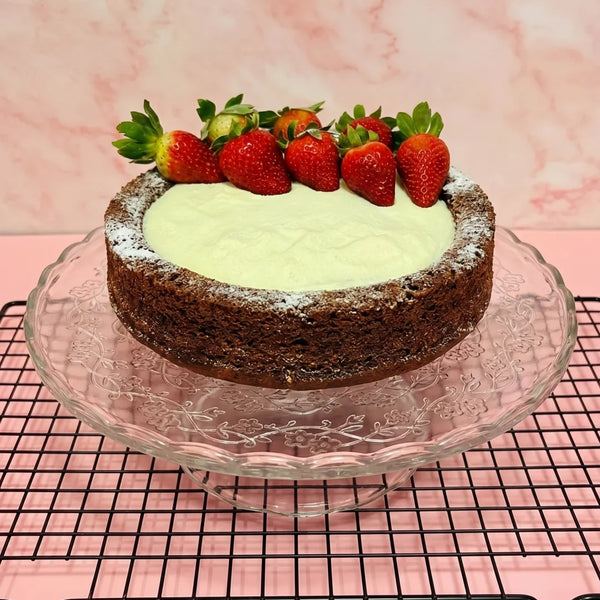 Ninho de Chocolate — bolo de chocolate com leite Ninho