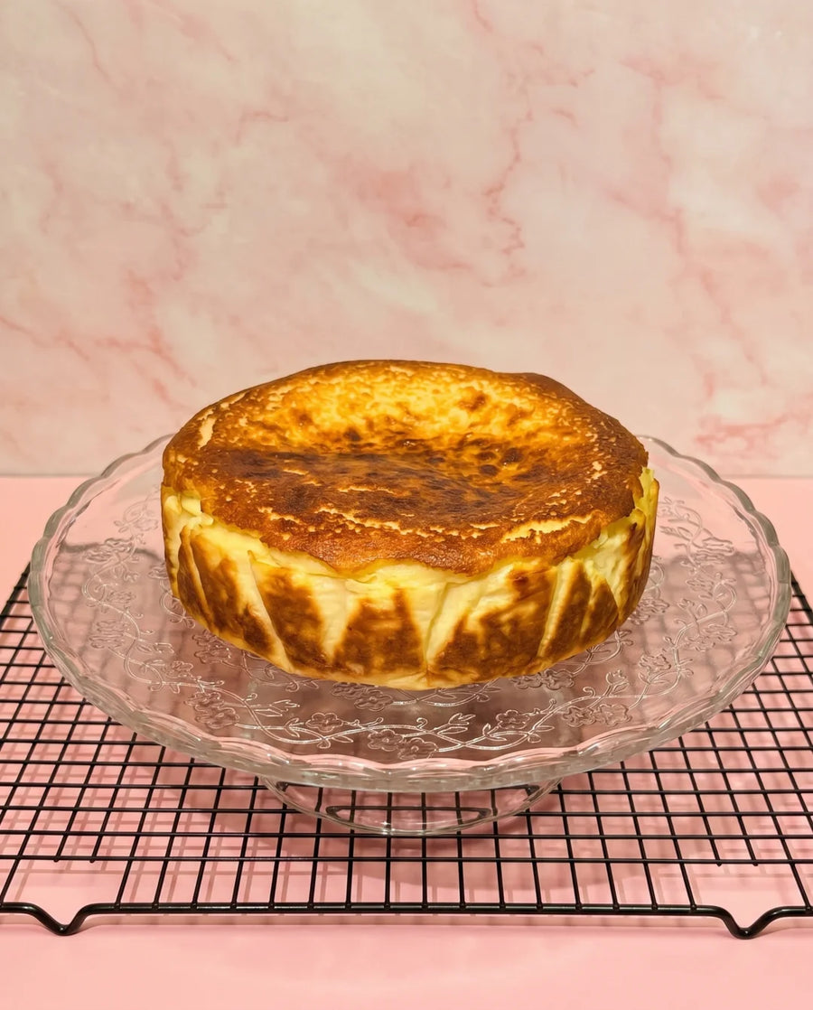 Brasa e Creme — tarte de queijo basca