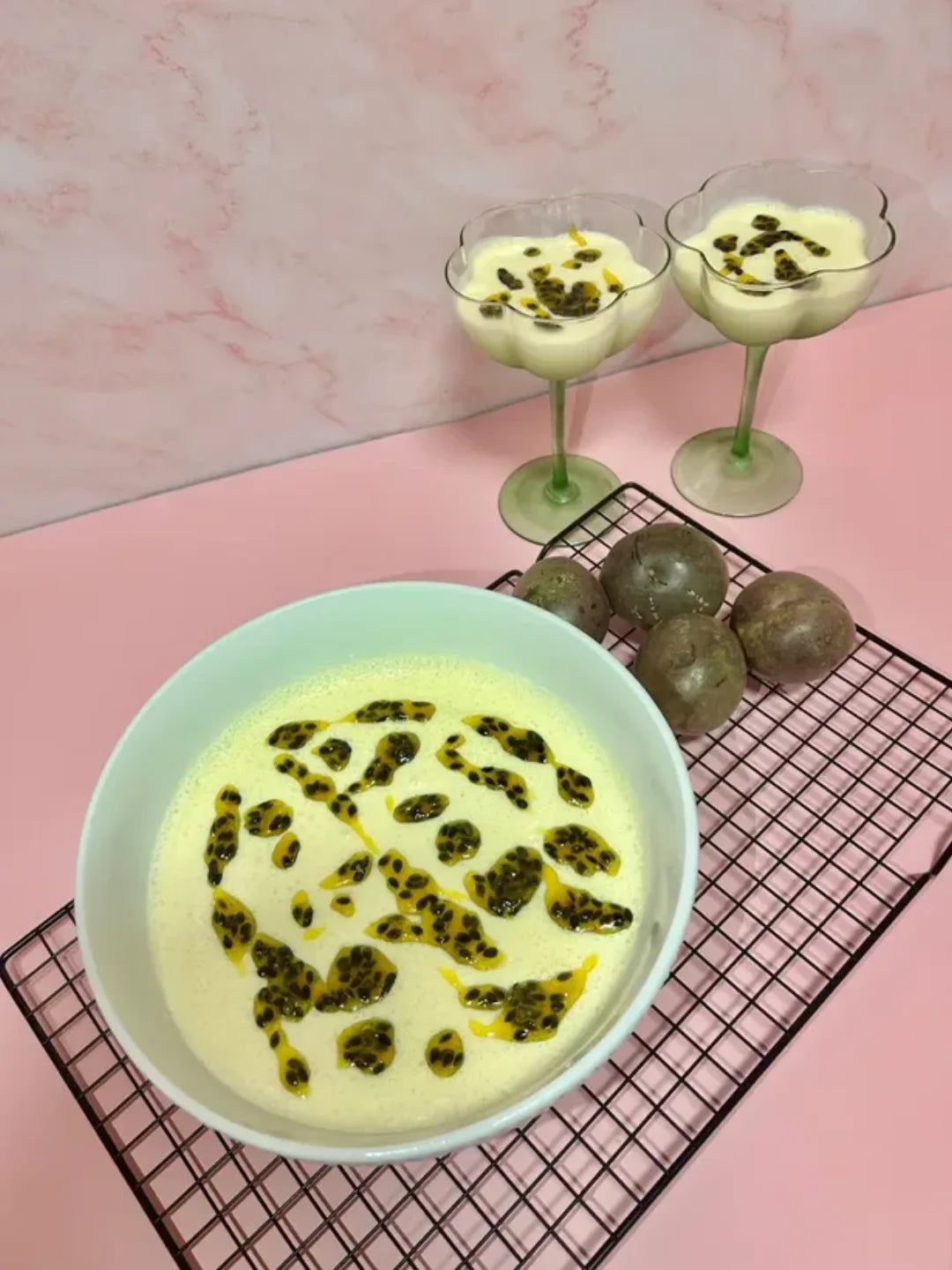 Mousse de maracujá
